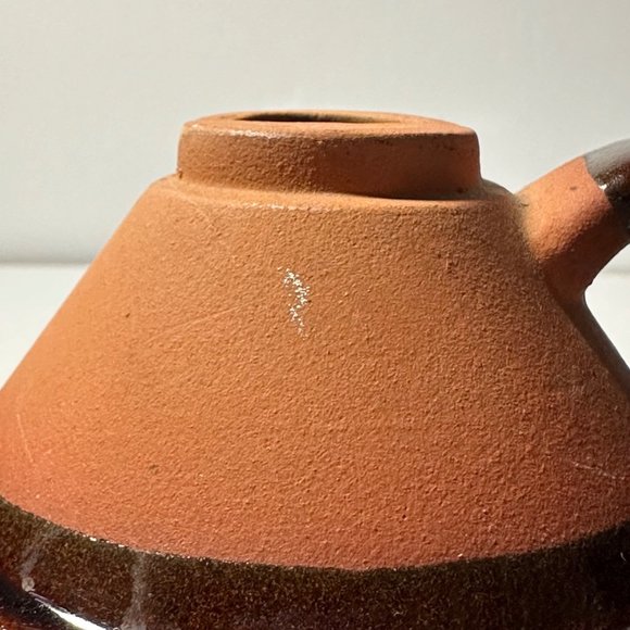 Fairway Japan Vintage Red Clay Little Brown 5.5" Jug No Cork SEE PHOTOS - Picture 5 of 10